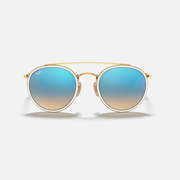 Ray-Ban Round Double Bridge Sunglasses